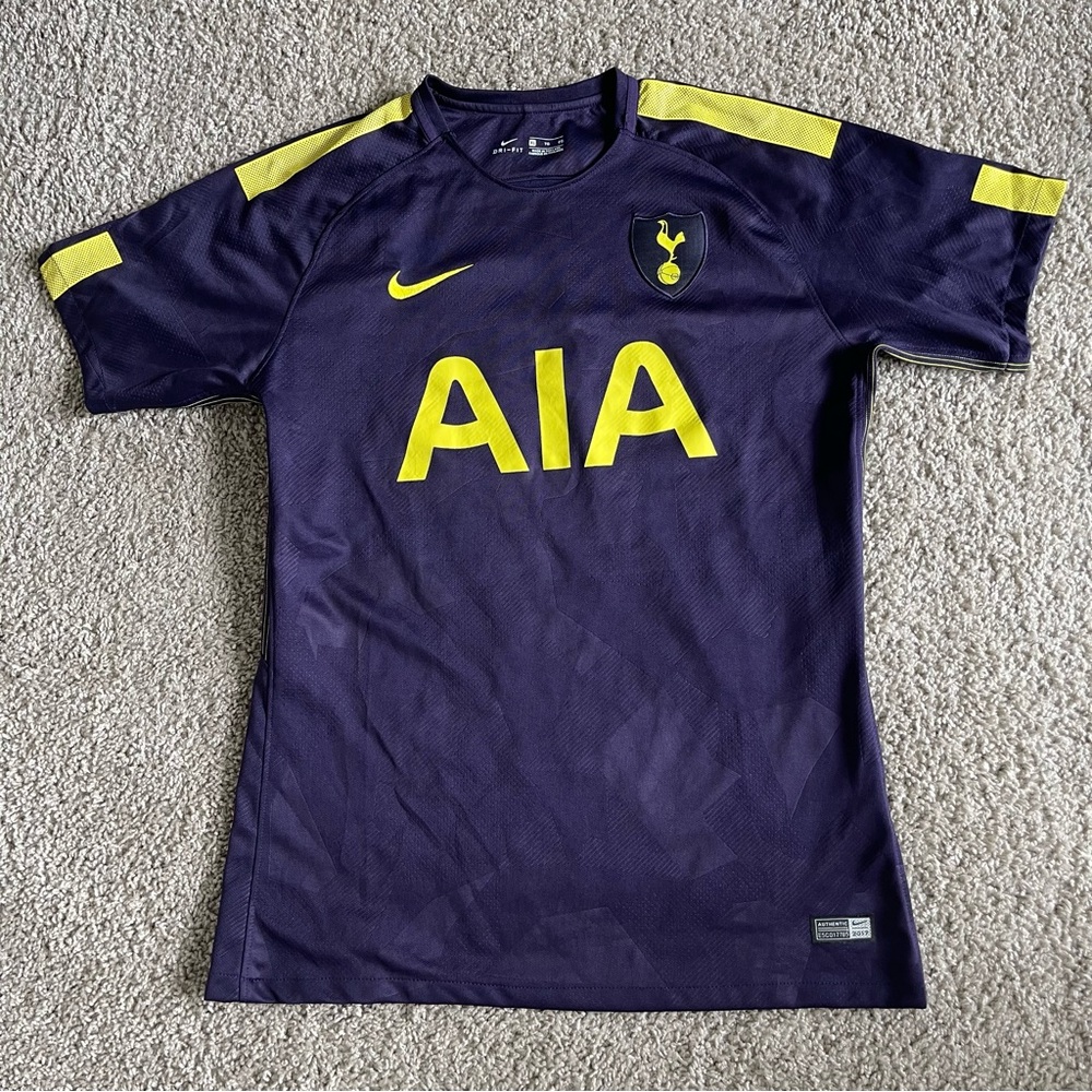 Nike Tottenham Purple Short Sleeve Jersey Tee